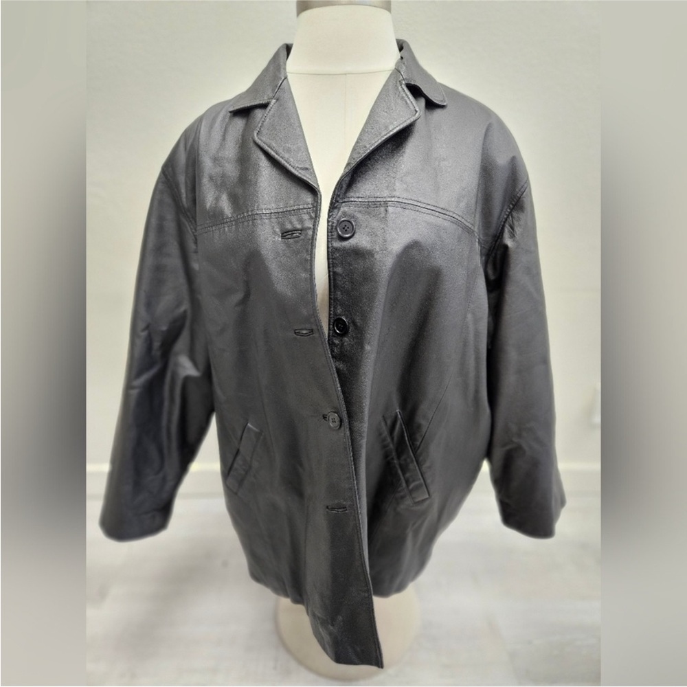 Classic Black Leather Jacket